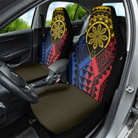 Philippines Batok Tribal Inspired Tattoo Car Seat Cover