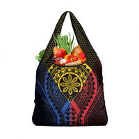 Philippines Batok Tribal Inspired Tattoo Grocery Bag