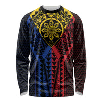 Philippines Batok Tribal Inspired Tattoo Long Sleeve Shirt