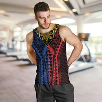 Philippines Batok Tribal Inspired Tattoo Men Tank Top