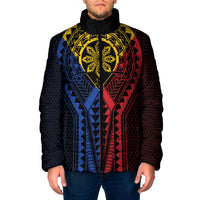 Philippines Batok Tribal Inspired Tattoo Padded Jacket