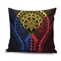 Philippines Batok Tribal Inspired Tattoo Pillow Cover