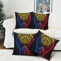 Philippines Batok Tribal Inspired Tattoo Pillow Cover