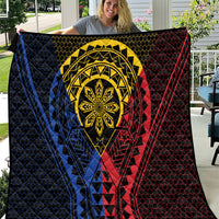 Philippines Batok Tribal Inspired Tattoo Quilt