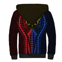 Philippines Batok Tribal Inspired Tattoo Sherpa Hoodie