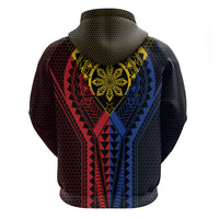 Philippines Batok Tribal Inspired Tattoo Zip Hoodie