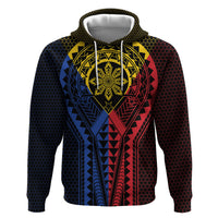 Philippines Batok Tribal Inspired Tattoo Zip Hoodie