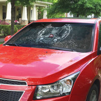 Denmark Viking Auto Sun Shade Odin's Raven Legacy - Wonder Print Shop