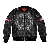 Personalized Denmark Viking Bomber Jacket Odin's Raven Legacy - Wonder Print Shop
