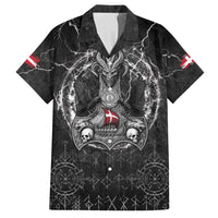 Personalized Denmark Viking Family Matching Summer Maxi Dress and Hawaiian Shirt Odin's Raven Legacy - Wonder Print Shop