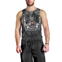 Personalized Denmark Viking Men Tank Top Odin's Raven Legacy - Wonder Print Shop