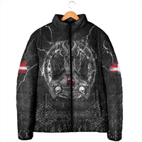 Personalized Denmark Viking Padded Jacket Odin's Raven Legacy - Wonder Print Shop
