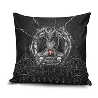 Denmark Viking Pillow Cover Odin's Raven Legacy - Wonder Print Shop