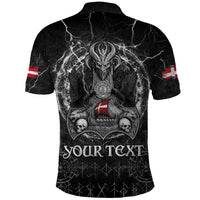 Personalized Denmark Viking Polo Shirt Odin's Raven Legacy - Wonder Print Shop