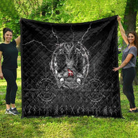 Denmark Viking Quilt Odin's Raven Legacy - Wonder Print Shop