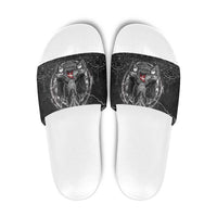 Denmark Viking Slide Sandals Odin's Raven Legacy - Wonder Print Shop