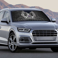 Iceland Viking Auto Sun Shade Odin's Raven Legacy - Wonder Print Shop