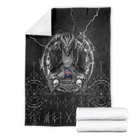 Iceland Viking Blanket Odin's Raven Legacy - Wonder Print Shop