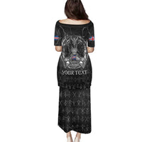 Personalized Iceland Viking Family Matching Puletasi and Hawaiian Shirt Odin's Raven Legacy - Wonder Print Shop