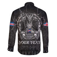 Personalized Iceland Viking Family Matching Short Sleeve Bodycon Dress and Hawaiian Shirt Odin's Raven Legacy - Wonder Print Shop