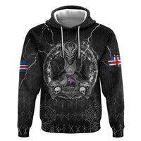 Personalized Iceland Viking Hoodie Odin's Raven Legacy - Wonder Print Shop