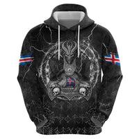 Personalized Iceland Viking Hoodie Odin's Raven Legacy - Wonder Print Shop