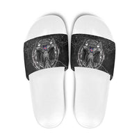 Iceland Viking Slide Sandals Odin's Raven Legacy - Wonder Print Shop