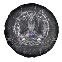 Iceland Viking Spare Tire Cover Odin's Raven Legacy - Wonder Print Shop
