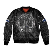 Personalized Finland Viking Bomber Jacket Odin's Raven Legacy - Wonder Print Shop