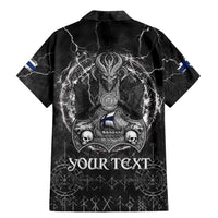 Personalized Finland Viking Family Matching Mermaid Dress and Hawaiian Shirt Odin's Raven Legacy - Wonder Print Shop