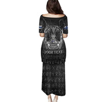 Personalized Finland Viking Family Matching Puletasi and Hawaiian Shirt Odin's Raven Legacy - Wonder Print Shop