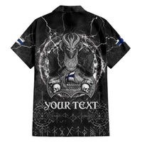 Personalized Finland Viking Hawaiian Shirt Odin's Raven Legacy - Wonder Print Shop