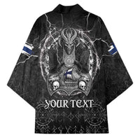 Personalized Finland Viking Kimono Odin's Raven Legacy - Wonder Print Shop