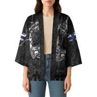 Personalized Finland Viking Kimono Odin's Raven Legacy - Wonder Print Shop