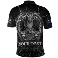 Personalized Finland Viking Polo Shirt Odin's Raven Legacy - Wonder Print Shop