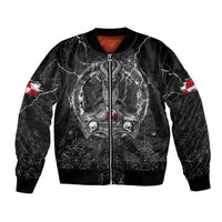 Personalized Greenland Viking Bomber Jacket Odin's Raven Legacy - Wonder Print Shop