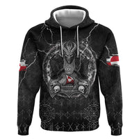 Personalized Greenland Viking Hoodie Odin's Raven Legacy - Wonder Print Shop