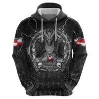 Personalized Greenland Viking Hoodie Odin's Raven Legacy - Wonder Print Shop