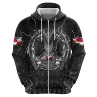 Personalized Greenland Viking Hoodie Odin's Raven Legacy - Wonder Print Shop
