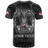 Personalized Greenland Viking T Shirt Odin's Raven Legacy - Wonder Print Shop