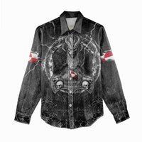 Personalized Greenland Viking Women Casual Shirt Odin's Raven Legacy - Wonder Print Shop