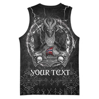 Personalized Norway Viking Basketball Jersey Odin's Raven Legacy - Wonder Print Shop