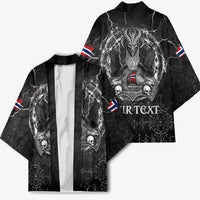 Personalized Norway Viking Kimono Odin's Raven Legacy - Wonder Print Shop