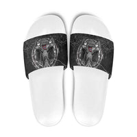 Norway Viking Slide Sandals Odin's Raven Legacy - Wonder Print Shop