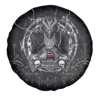 Norway Viking Spare Tire Cover Odin's Raven Legacy - Wonder Print Shop