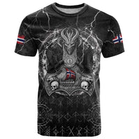 Personalized Norway Viking T Shirt Odin's Raven Legacy - Wonder Print Shop