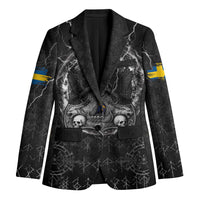 Personalized Sweden Viking Blazer Odin's Raven Legacy - Wonder Print Shop