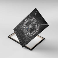 Sweden Viking Canvas Wall Art Odin's Raven Legacy - Wonder Print Shop