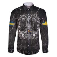 Personalized Sweden Viking Family Matching Puletasi and Hawaiian Shirt Odin's Raven Legacy - Wonder Print Shop