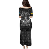 Personalized Sweden Viking Family Matching Puletasi and Hawaiian Shirt Odin's Raven Legacy - Wonder Print Shop